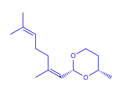 (+)-(2R,4S,Z)-2-2',6'-Dimethylhepta-1',5'-dienyl-4-methyl-1,3-dioxane
