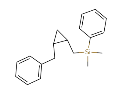 (2-Benzyl-cyclopropylmethyl)-dimethyl-phenyl-silane