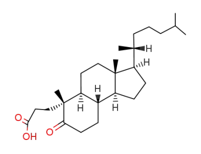 3,5-seco-4-nor-cholestan-5-one-3-oic acid