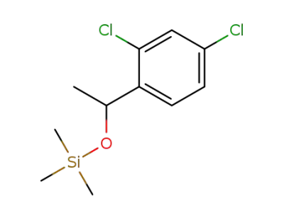 (1-(2,4-dichlorophenyl)ethoxy)trimethylsilane